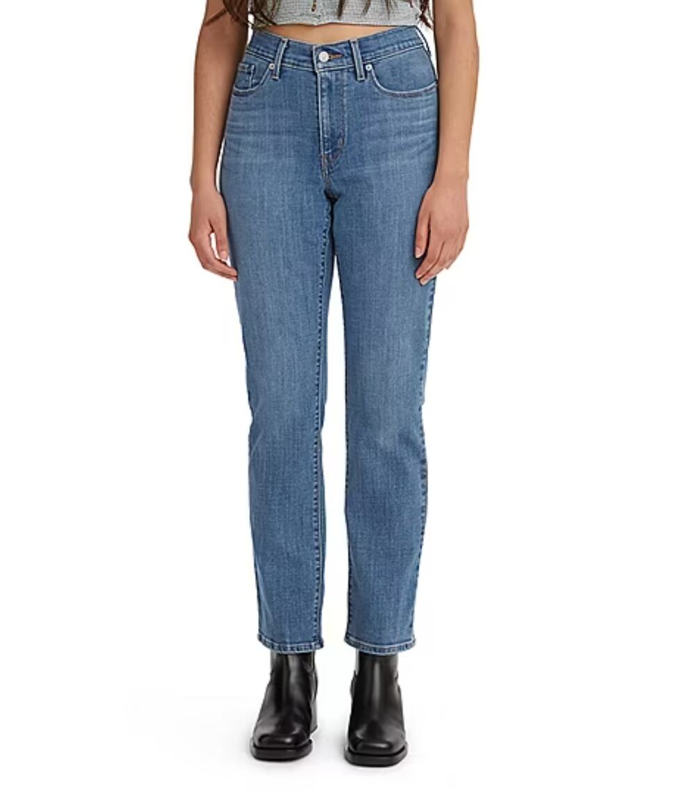 Levis Classic Straight Leg Jeans Size 4 Mid Rise Jeans 27"